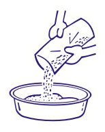 Приготовление жидких обоев