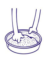 Приготовление жидких обоев